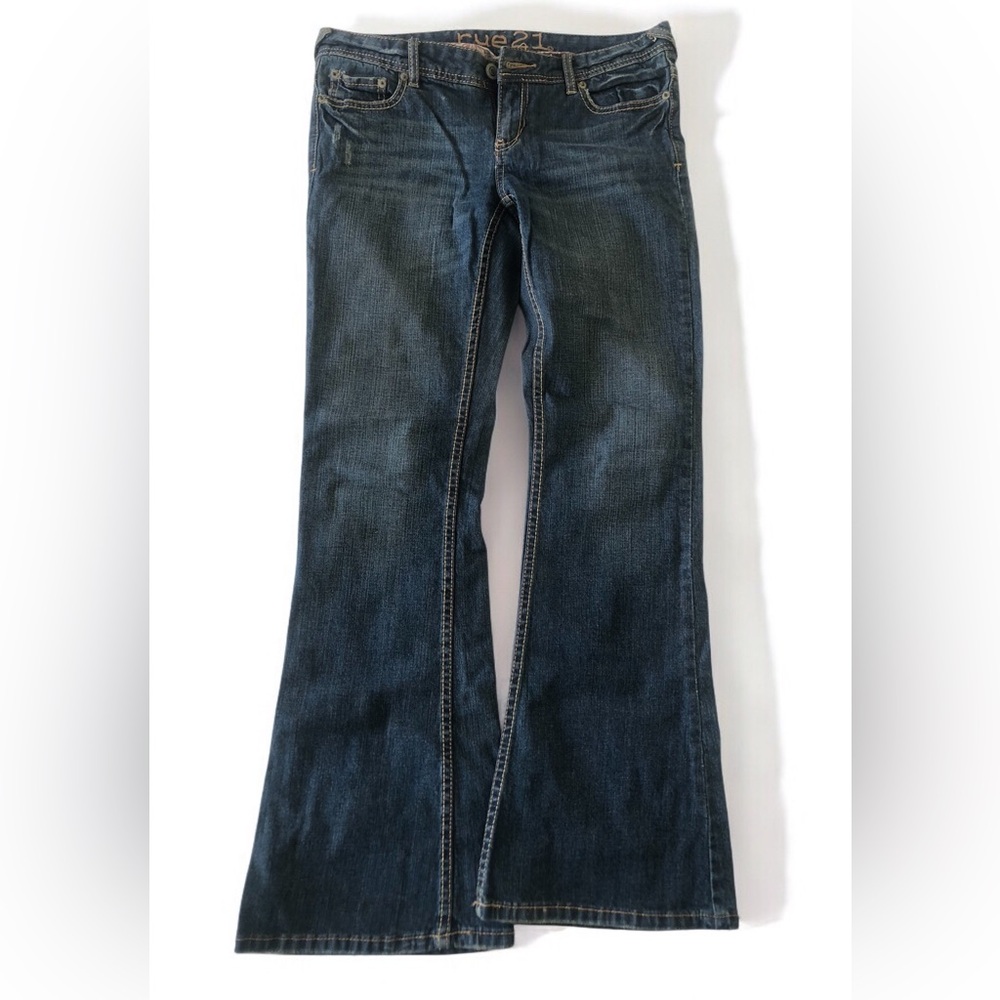 Rue21 Dark Blue Flare Jeans